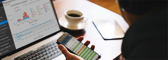 Insights Lite on a laptop & mobile