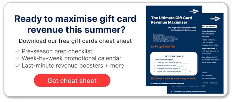 Get Gift Card Cheat Sheet