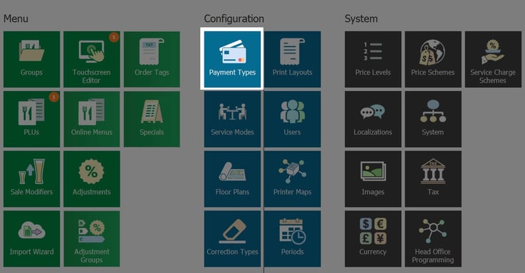 Accessing deposits in Payment Types