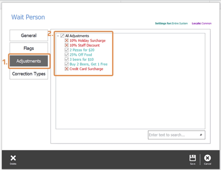 Triniteq PowerEPOS Access Roles 7