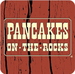 Pancakes on the Rocks logo