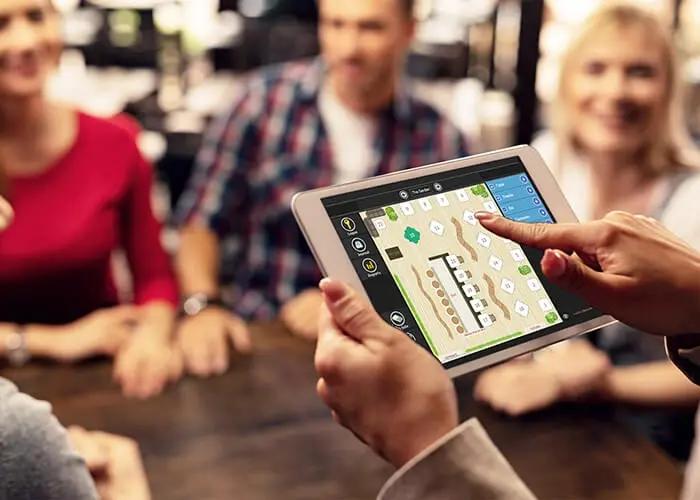 PowerEPOS on a tablet