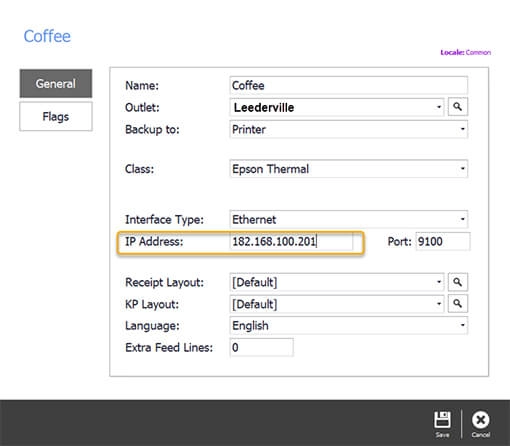 Input your IP address