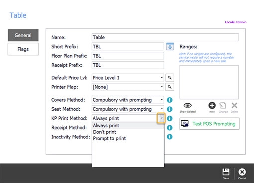 Select KP method 