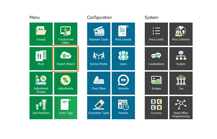 Triniteq PowerEPOS management console