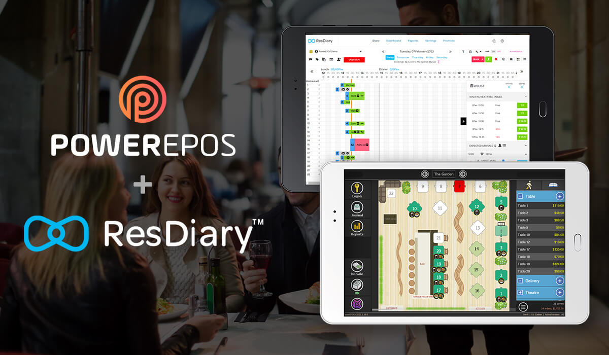 PowerEPOS now integrated with ResDiary