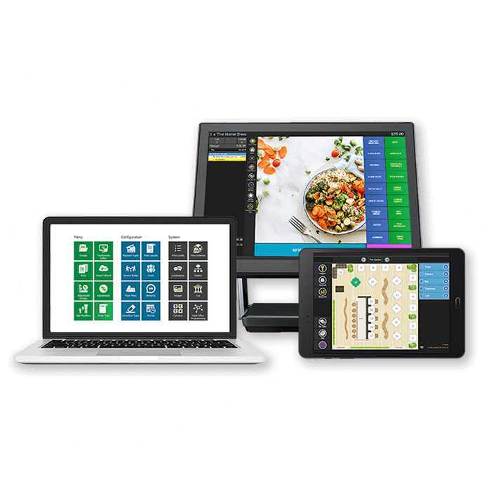 Triniteq - PowerEPOS on a POS terminal, tablet & laptop.