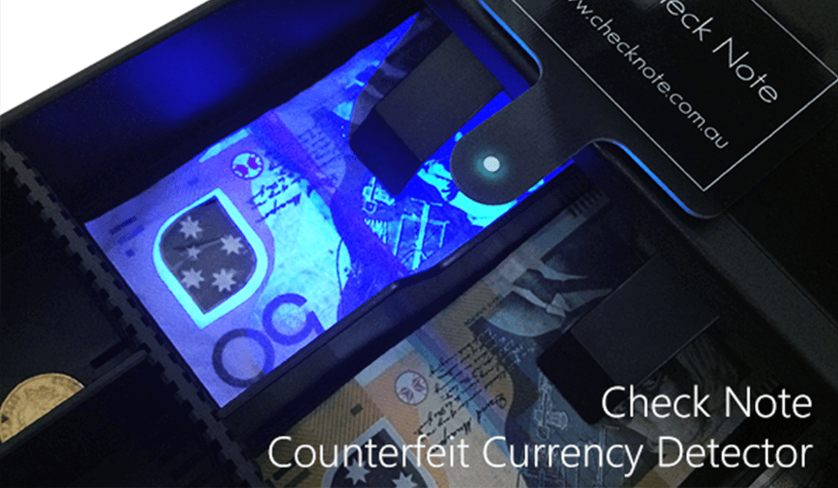 Enter Check Note, the easiest counterfeit currency detector you will ever use. 